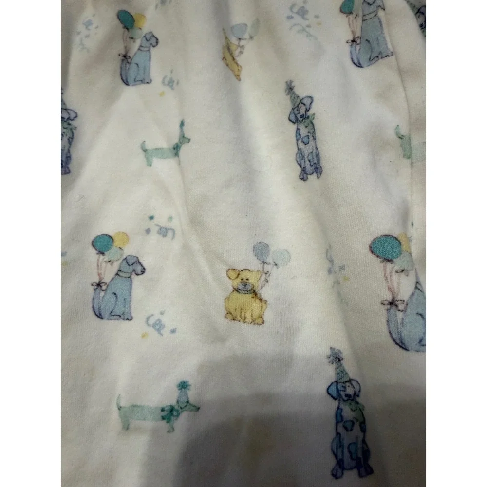 James & Lottie Kids 4T 5‎ Pajama Pants Dog Fireworks Print Sleepwear Lot